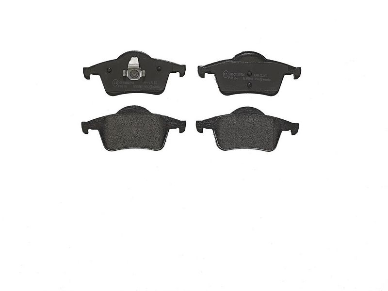 комплект спирачно феродо, дискови спирачки BREMBO