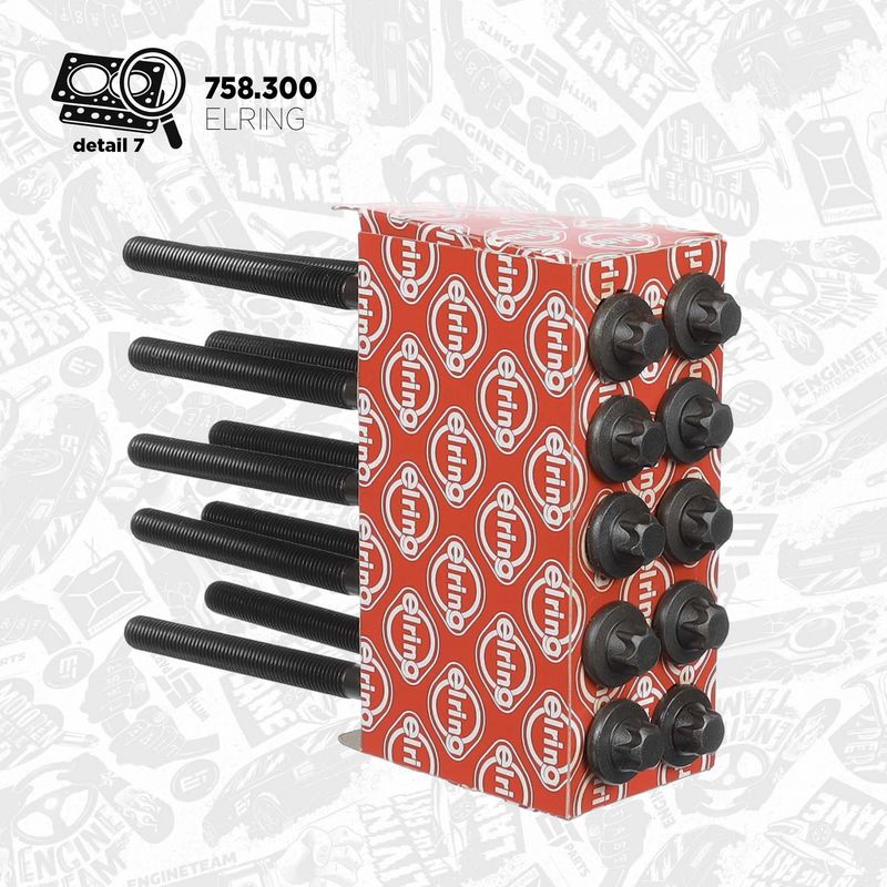 ET ENGINETEAM TS0037BT Gasket Kit, cylinder head