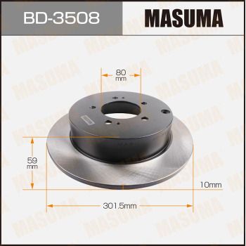 Гальмівний диск, Masuma BD3508