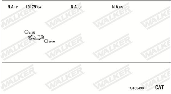 WALKER Система выпуска ОГ