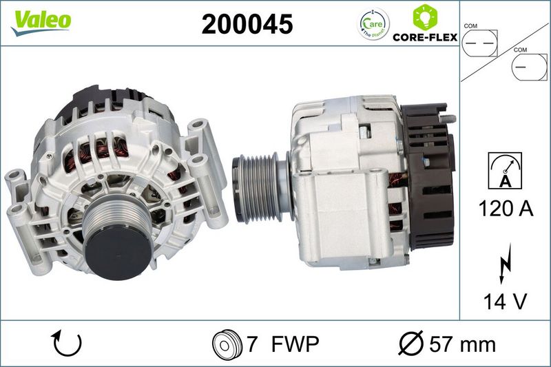 VALEO Dynamo / Alternator 200045