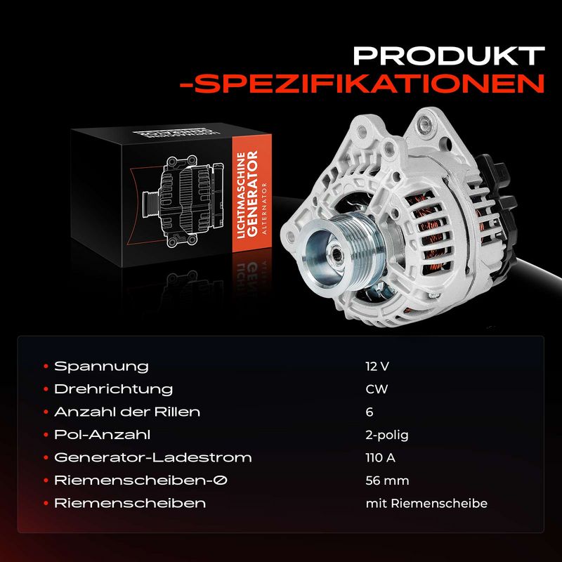 Frankberg 5481FB0032330 Alternator