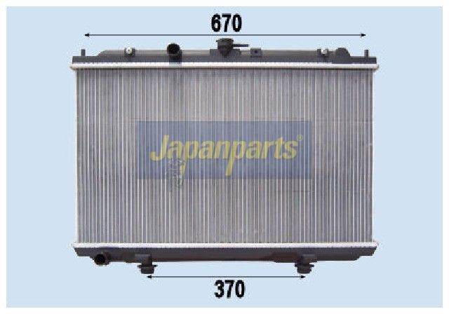 JAPANPARTS Radiatorius, variklio aušinimas