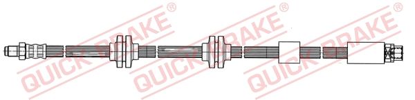 Гальмівний шланг, Quick Brake 35.917