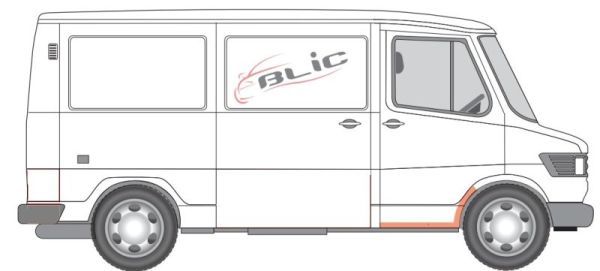 BLIC 6505-06-3545044P Rocker Panel