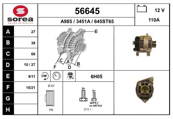 EAI generátor 56645