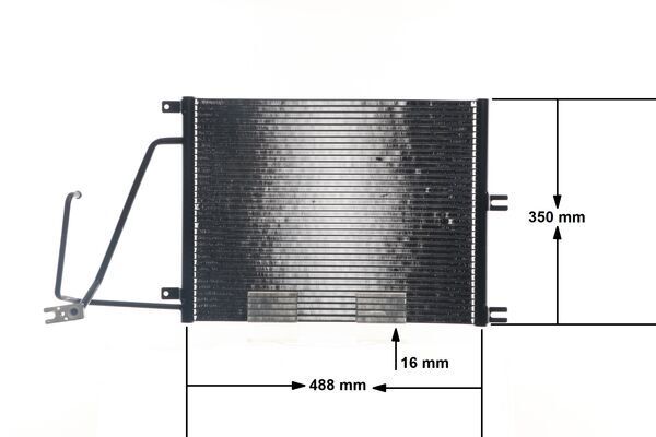 MAHLE AC 226 000S Condenser, air conditioning