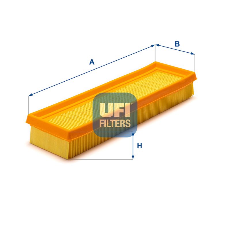 Повітряний фільтр, Ufi 30.025.00