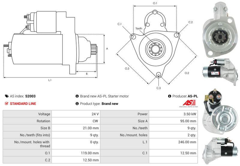AS-PL S2003 Starter