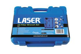 Laser Tools Oil Filter Wrench Set 8pc