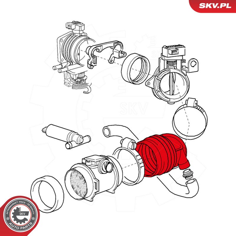 Õhutoru, õhufilter, ESEN SKV 24SKV471