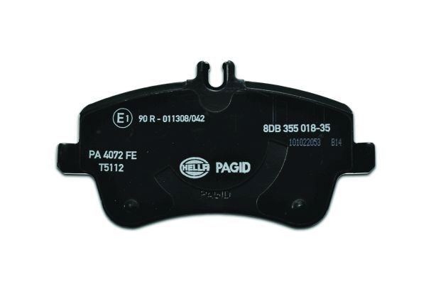 HELLA 8DB 355 018-351 Brake Pad Set, disc brake