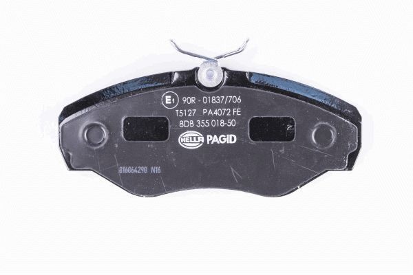 HELLA 8DB 355 018-501 Brake Pad Set, disc brake