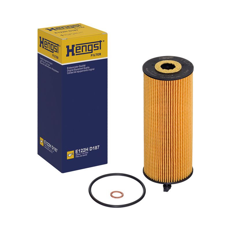HENGST FILTER E122H D187 Oil Filter