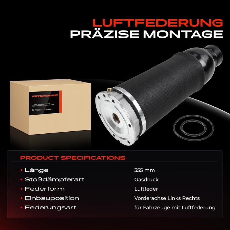 Frankberg 5481FB0002098 Air Spring, suspension