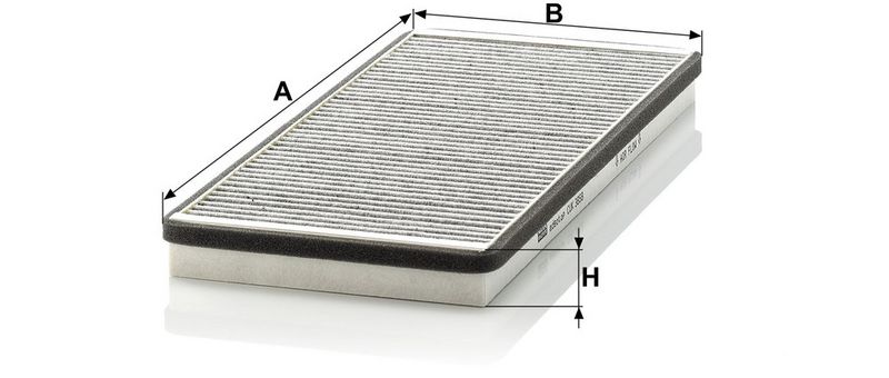 Filter, salongiõhk, MANN-FILTER CUK 3858