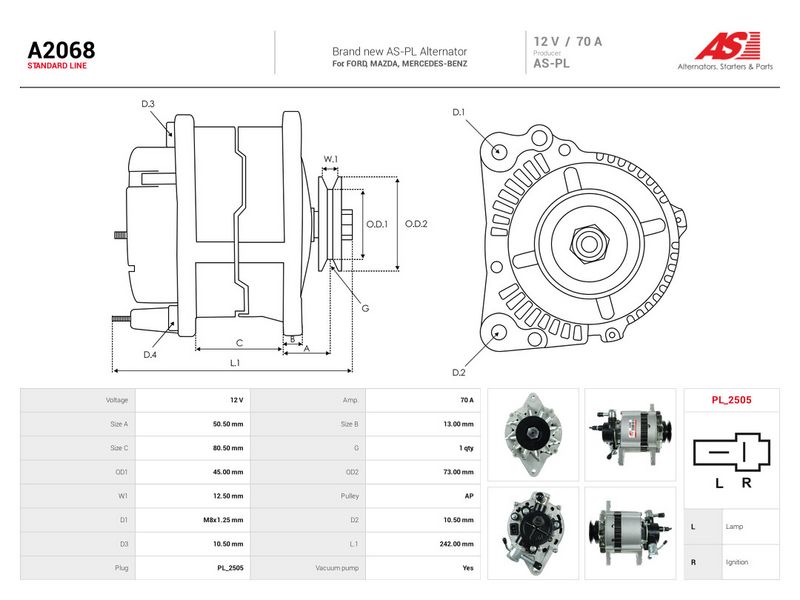 OEM код товара: LR160-412F