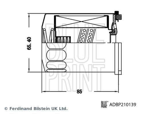 Автозапчасть BLUE PRINT ADBP210139