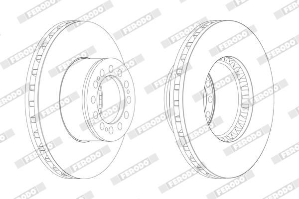 Brzdový kotouč FCR181A