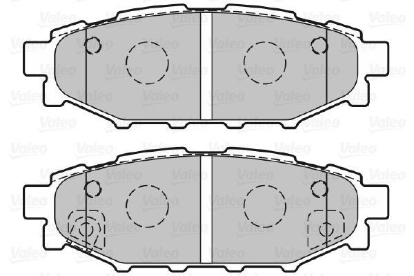 VALEO 301929 Brake Pad Set, disc brake