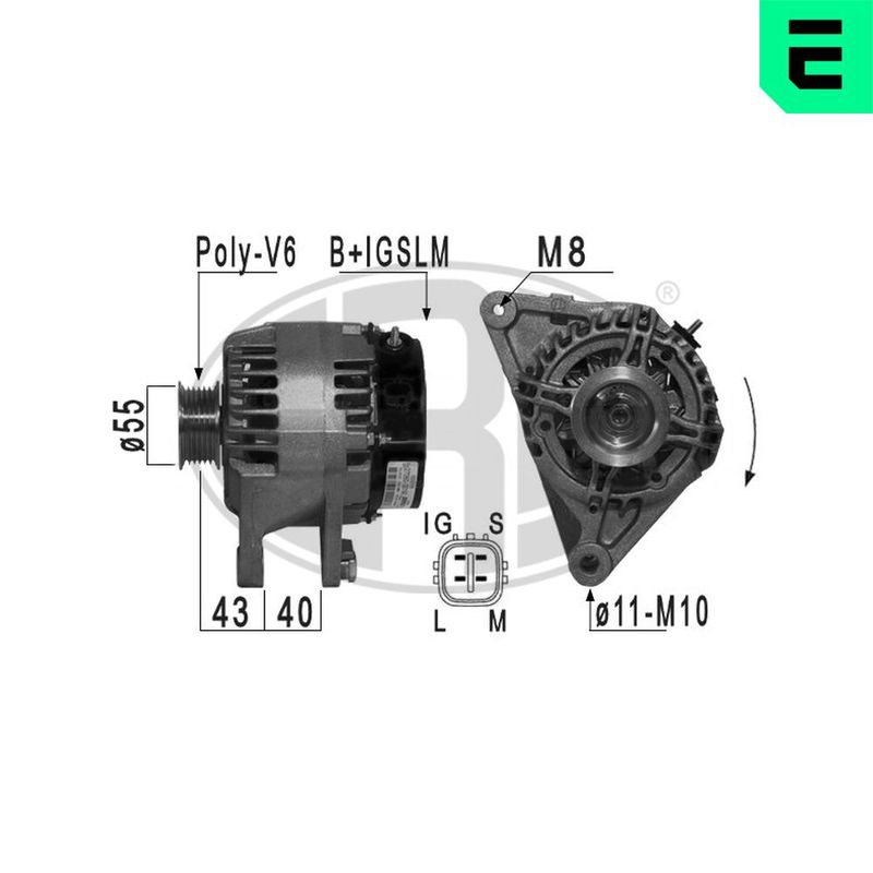 Генератор, Era 210980