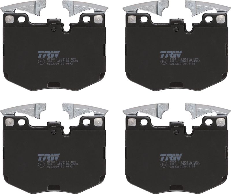 Plaquettes+de+frein+à+disque TRW GDB2260