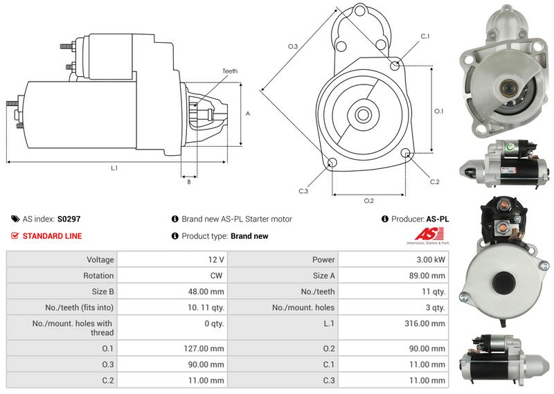 AS-PL S0297 Starter