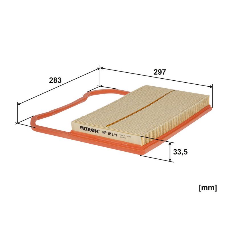 Õhufilter, FILTRON AP 183, 4