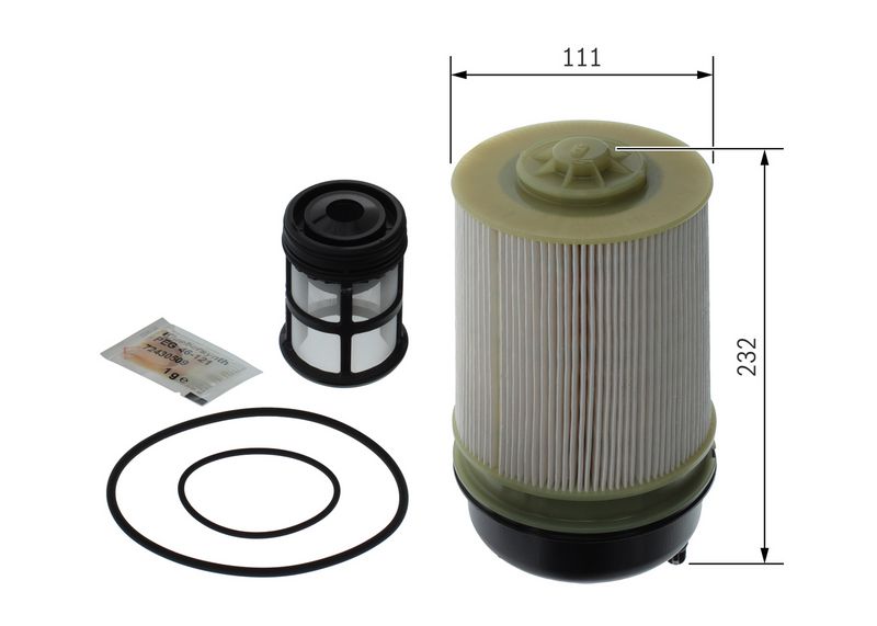 BOSCH F 026 402 231 Fuel filter set