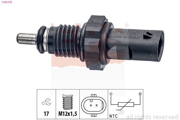 Sensor, temperatura del refrigerante