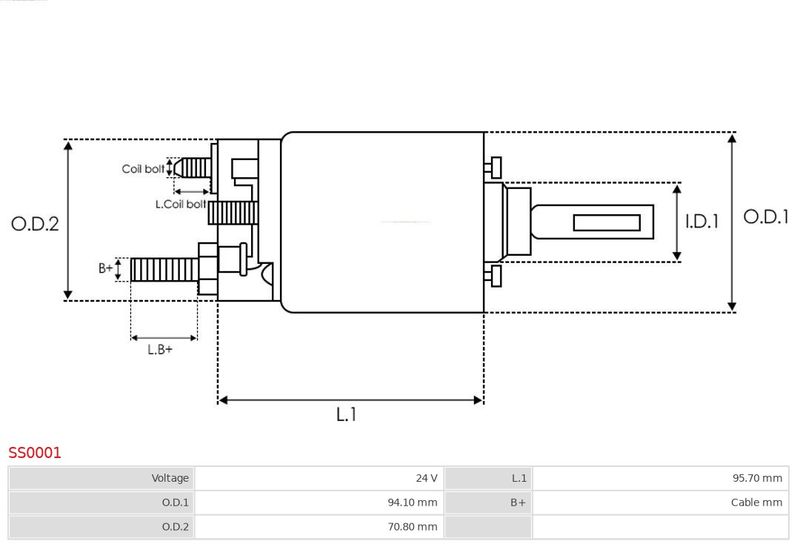 Магнітний перемикач, стартер, Auto Starter SS0001