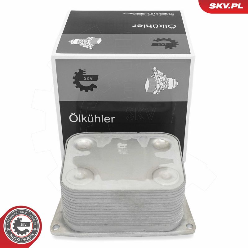 Õliradiaator, mootoriõli, ESEN SKV 31SKV291