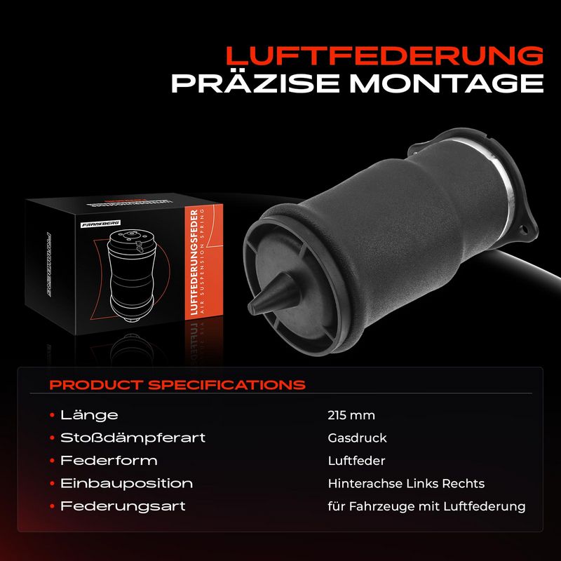 Frankberg 5481FB0002131 Air Spring, suspension