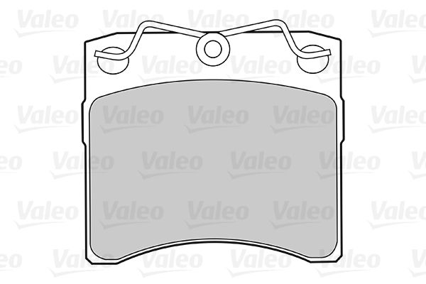 VALEO 301048 Brake Pad Set, disc brake