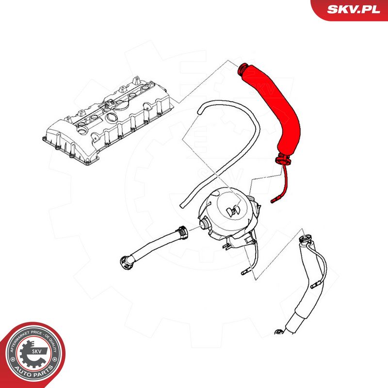 Laadimisõhu voolik, ESEN SKV 43SKV330