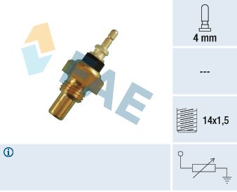 Sensor, temperatura del refrigerante