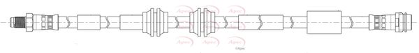 APEC Brake Hose HOS4460