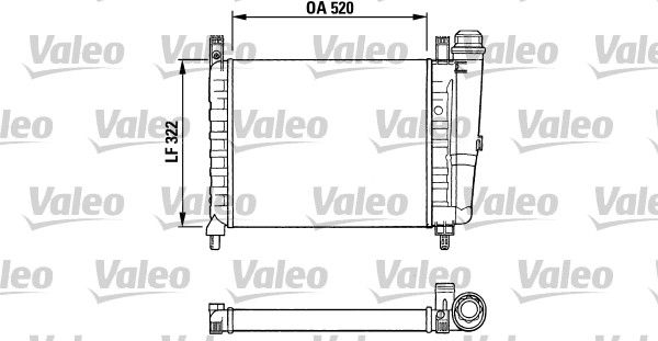 VALEO Radiateur 730991