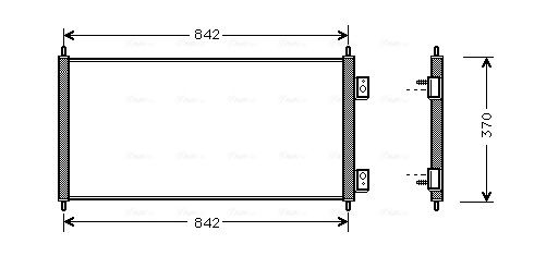 AVA QUALITY COOLING kondenzátor, klíma FD5303