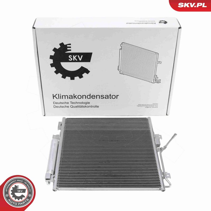 ESEN SKV 86SKV408 Condenser, air conditioning