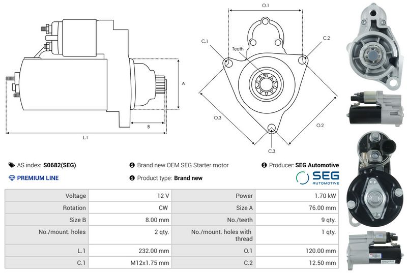 AS-PL S0682(SEG) Starter