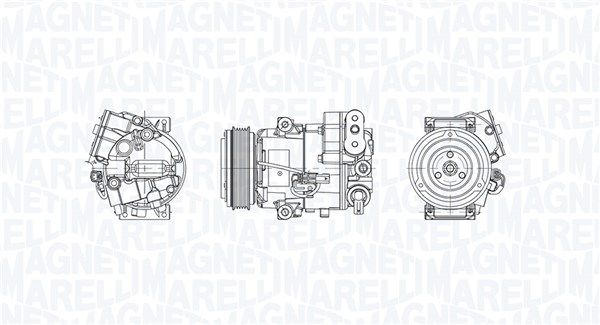 MAGNETI MARELLI Компрессор, кондиционер