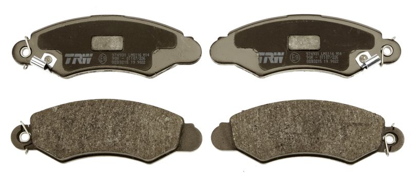 TRW GDB3215 Brake Pad Set, disc brake