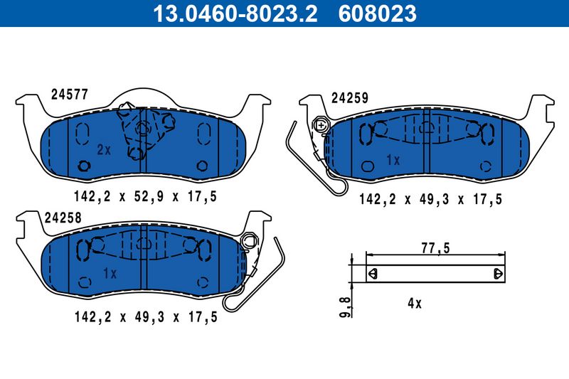 OEM код товара: 5080 871AA