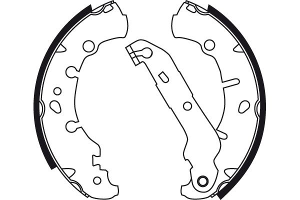 TRW GS8742 Brake Shoe Set