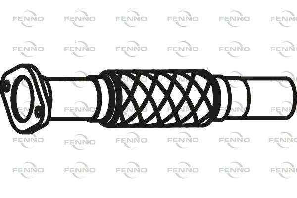 FENNO kipufogócső P3461