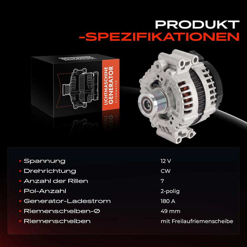 Frankberg 5481FB0032084 Alternator