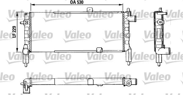 VALEO Radiateur 883920