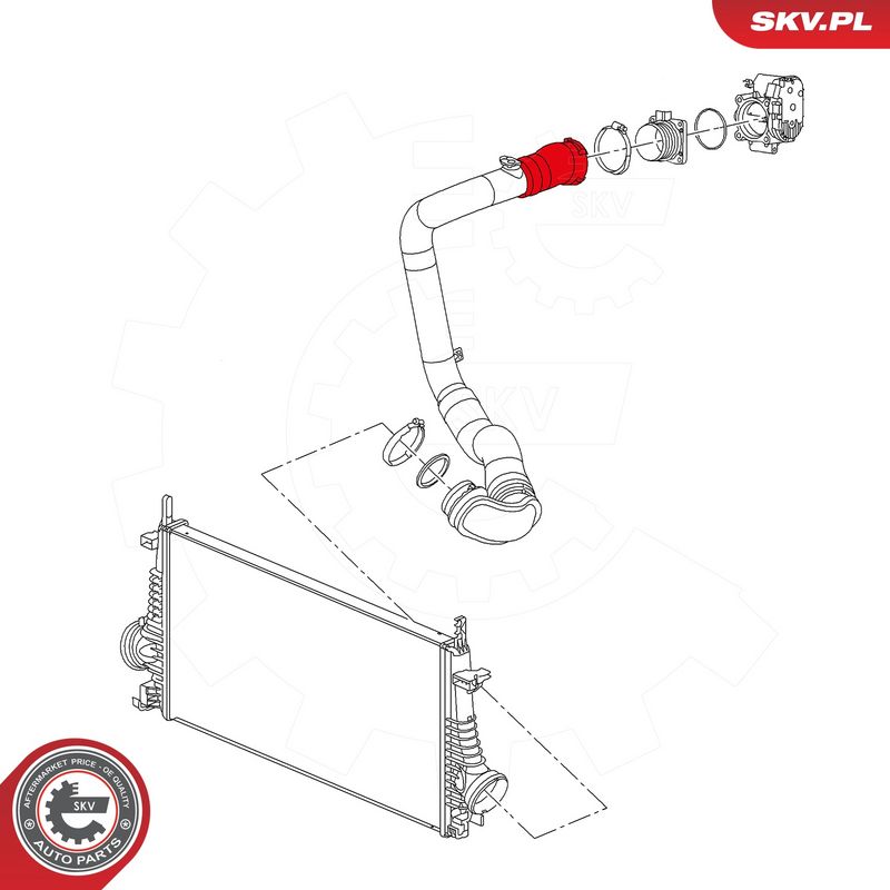 Laadimisõhu voolik, ESEN SKV 43SKV143