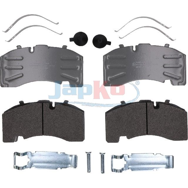 JAPKO 5000119 - Brake Pad Set, disc brake